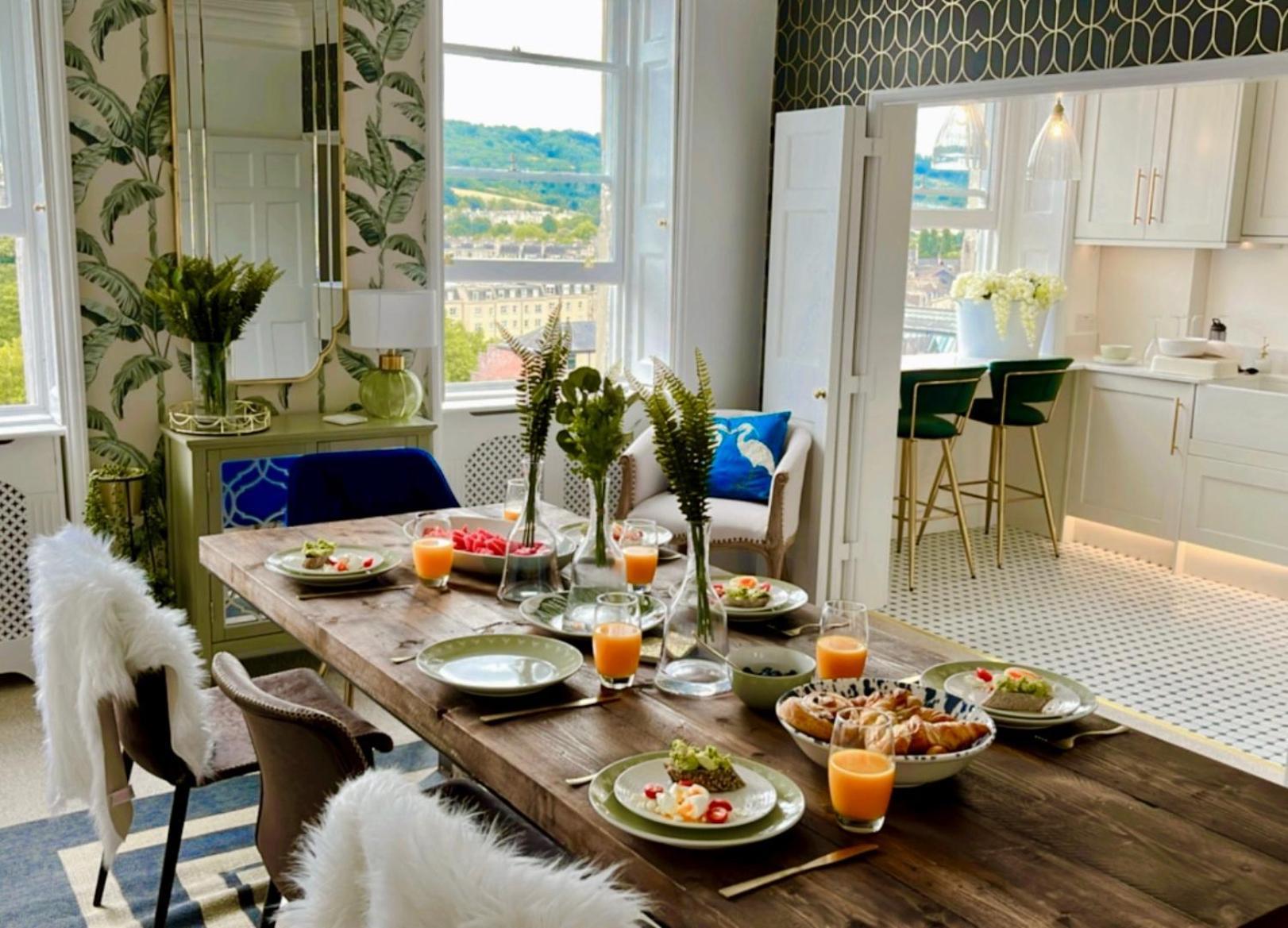 The Paragon Penthouse - Stunning Views Over Bath! المظهر الخارجي الصورة