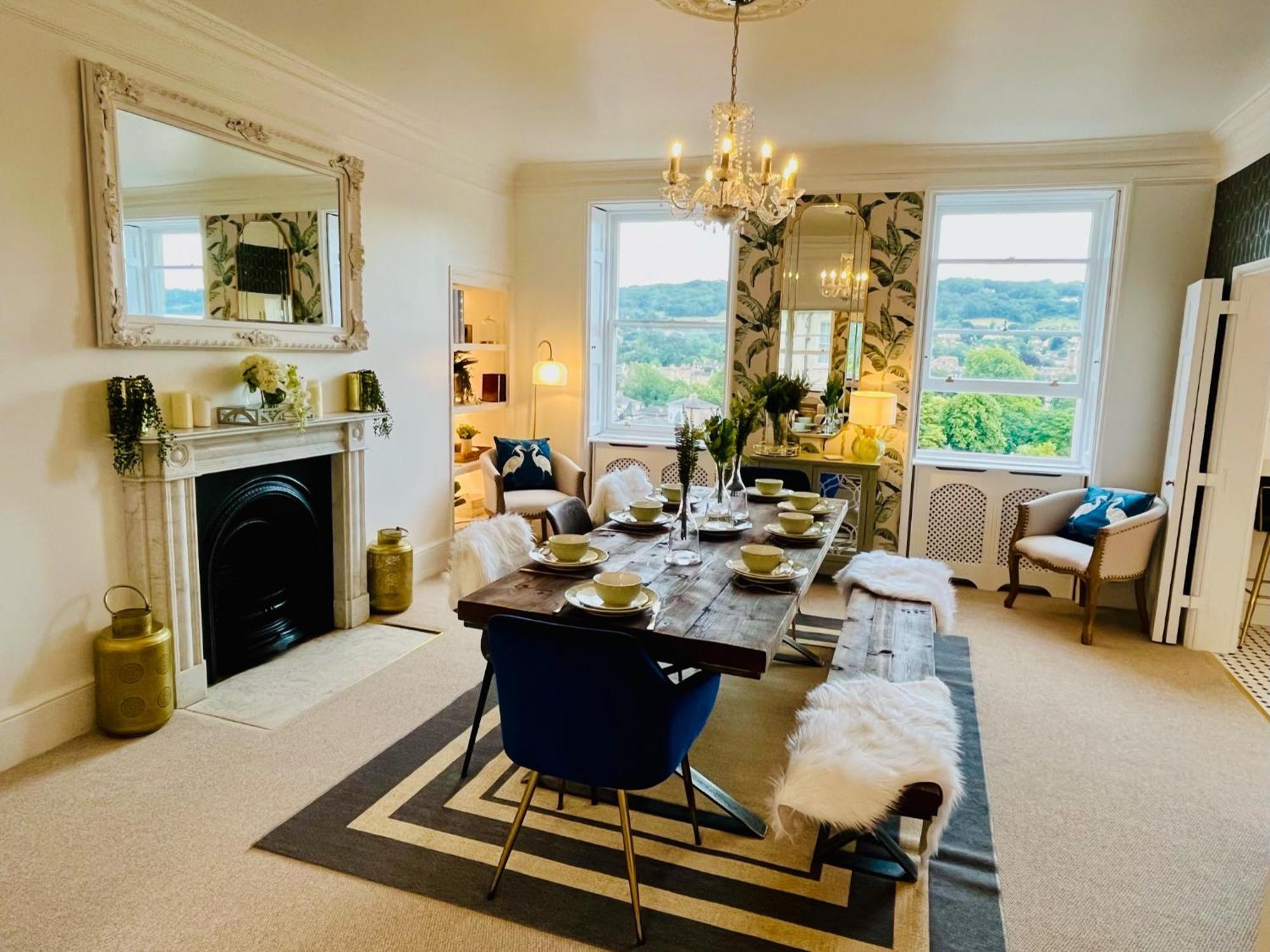 The Paragon Penthouse - Stunning Views Over Bath! المظهر الخارجي الصورة